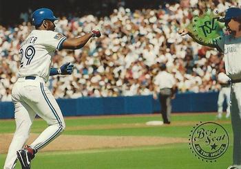 #215 Joe Carter - Toronto Blue Jays - 1995 Stadium Club Baseball