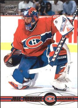 #215 Jose Theodore - Montreal Canadiens - 2000-01 Pacific Hockey