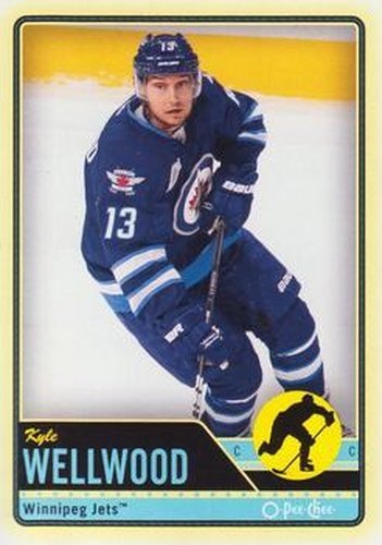 #215 Kyle Wellwood - Winnipeg Jets - 2012-13 O-Pee-Chee Hockey