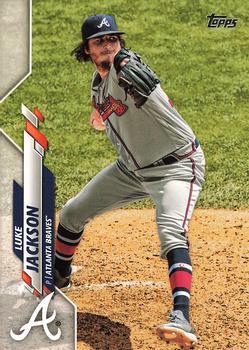 #215 Luke Jackson - Atlanta Braves - 2020 Topps Baseball