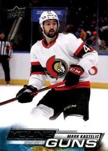 #215 Mark Kastelic - Ottawa Senators - 2022-23 Upper Deck Hockey