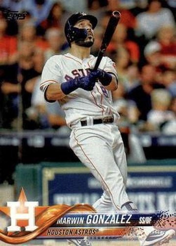 #215 Marwin Gonzalez - Houston Astros - 2018 Topps Baseball