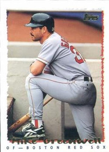 #215 Mike Greenwell - Boston Red Sox - 1995 Topps Baseball