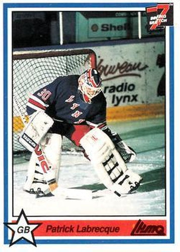 #215 Patrick Labrecque - St-Jean Lynx - 1990-91 7th Inning Sketch QMJHL Hockey