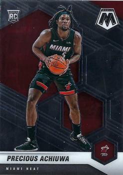 #215 Precious Achiuwa - Miami Heat - 2020-21 Panini Mosaic Basketball