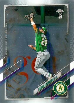 #215 Ramon Laureano - Oakland Athletics - 2021 Topps Chrome Ben Baller Edition Baseball