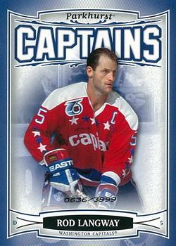 #215 Rod Langway - Washington Capitals - 2006-07 Parkhurst Hockey