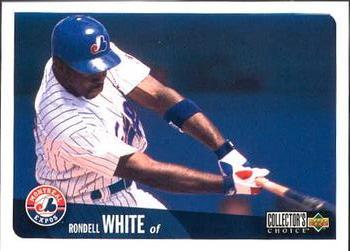 #215 Rondell White - Montreal Expos - 1996 Collector's Choice Baseball