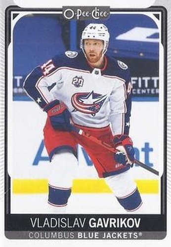 #215 Vladislav Gavrikov - Columbus Blue Jackets - 2021-22 O-Pee-Chee Hockey