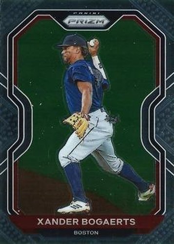 #215 Xander Bogaerts - Boston Red Sox - 2021 Panini Prizm Baseball