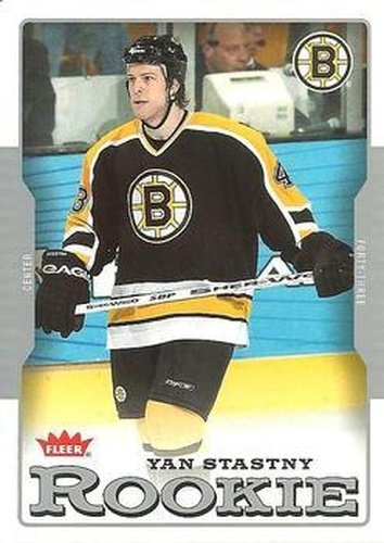 #215 Yan Stastny - Boston Bruins - 2006-07 Fleer Hockey