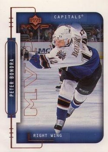 #215 Peter Bondra - Washington Capitals - 1999-00 Upper Deck MVP Hockey