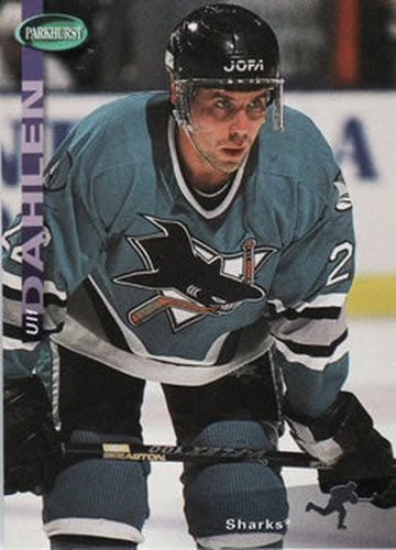 #215 Ulf Dahlen - San Jose Sharks - 1994-95 Parkhurst Hockey