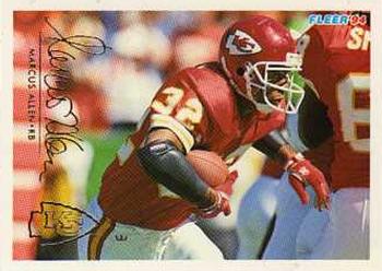 #215 Marcus Allen - Kansas City Chiefs - 1994 Fleer Football