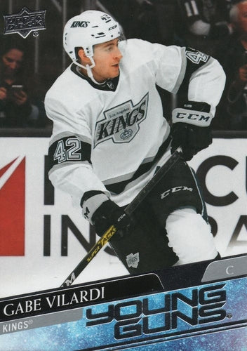 #215 Gabe Vilardi - Los Angeles Kings - 2020-21 Upper Deck Hockey