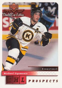 #215 Michael Zigomanis - Kingston Frontenacs - 1999-00 Upper Deck MVP Stanley Cup Edition Hockey