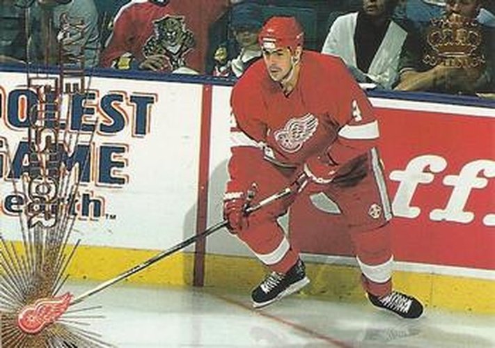 #215 Jamie Pushor - Detroit Red Wings - 1997-98 Pacific Crown Hockey