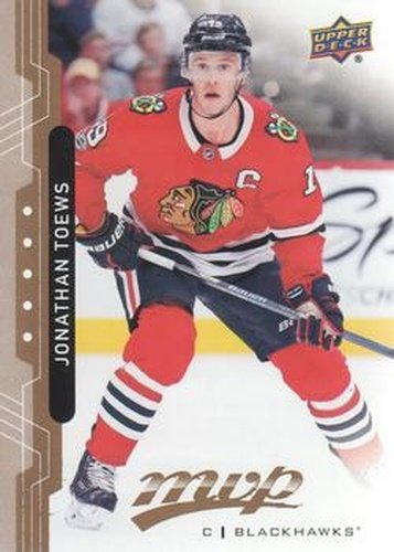 #215 Jonathan Toews - Chicago Blackhawks - 2018-19 Upper Deck MVP Hockey