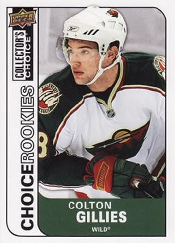 #216 Colton Gillies - Minnesota Wild - 2008-09 Collector's Choice Hockey