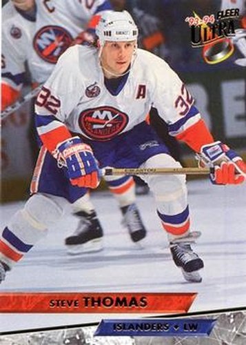 #216 Steve Thomas - New York Islanders - 1993-94 Ultra Hockey