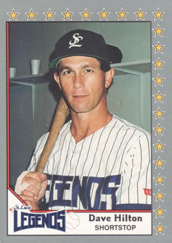 #216 Dave Hilton - St. Lucie Legends - 1990 Pacific Senior League Baseball