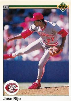 #216 Jose Rijo - Cincinnati Reds - 1990 Upper Deck Baseball