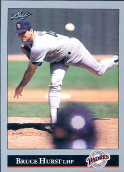 #216 Bruce Hurst - San Diego Padres - 1992 Leaf Baseball
