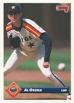 #216 Al Osuna - Houston Astros - 1993 Donruss Baseball
