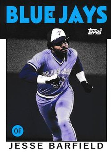 #216 Jesse Barfield - Toronto Blue Jays - 2013 Topps Archives Baseball