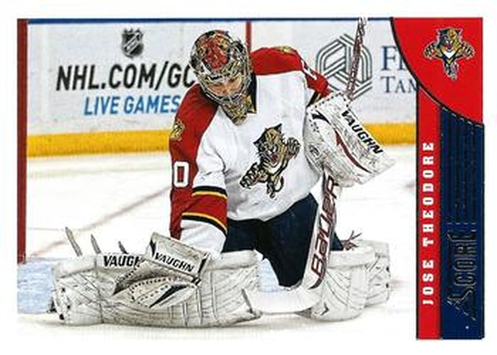 #216 Jose Theodore - Florida Panthers - 2013-14 Score Hockey