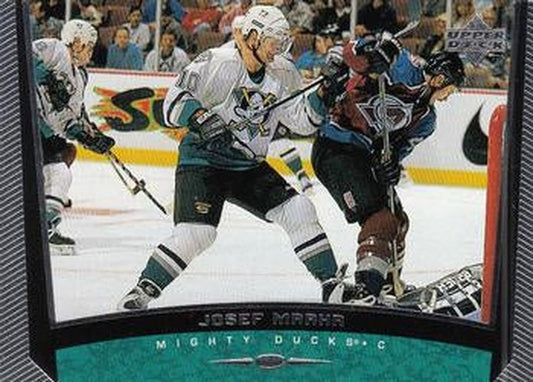 #216 Josef Marha - Anaheim Mighty Ducks - 1998-99 Upper Deck Hockey