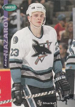 #216 Andrei Nazarov - San Jose Sharks - 1994-95 Parkhurst Hockey