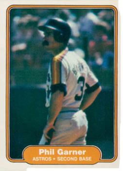 #216 Phil Garner - Houston Astros - 1982 Fleer Baseball