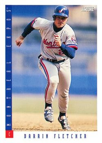 #216 Darrin Fletcher - Montreal Expos - 1993 Score Baseball