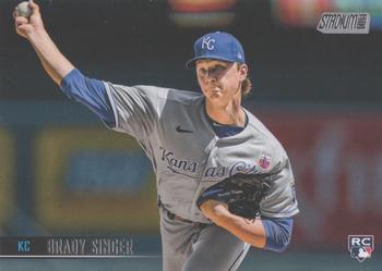 #216 Brady Singer - Kansas City Royals - 2021 Stadium Club Baseball