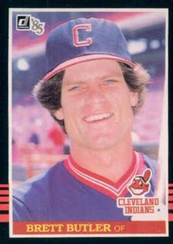 #216 Brett Butler - Cleveland Indians - 1985 Donruss Baseball