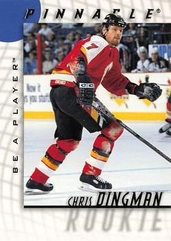 #216 Chris Dingman - Calgary Flames - 1997-98 Pinnacle Be a Player Hockey