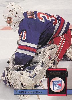 #216 Corey Hirsch - New York Rangers - 1993-94 Donruss Hockey