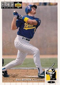 #216 Dave Nilsson - Milwaukee Brewers - 1994 Collector's Choice Baseball