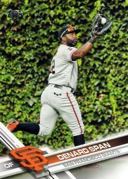 #216 Denard Span - San Francisco Giants - 2017 Topps Baseball