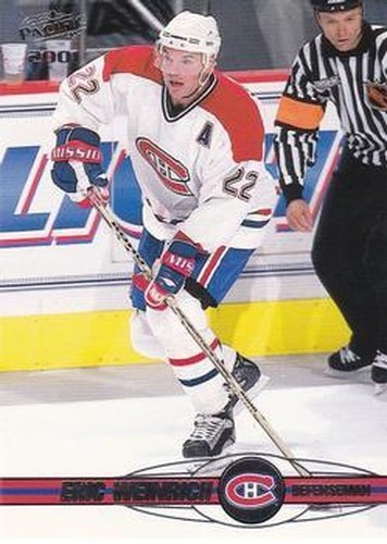 #216 Eric Weinrich - Montreal Canadiens - 2000-01 Pacific Hockey