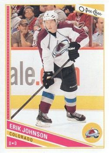 #216 Erik Johnson - Colorado Avalanche - 2013-14 O-Pee-Chee Hockey