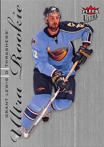 #216 Grant Lewis - Atlanta Thrashers - 2009-10 Ultra Hockey
