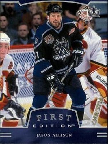 #216 Jason Allison - Los Angeles Kings - 2002-03 Be a Player First Edition Hockey