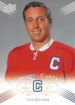 #216 Jean Beliveau - Montreal Canadiens - 2008-09 Upper Deck Montreal Canadiens Centennial Hockey