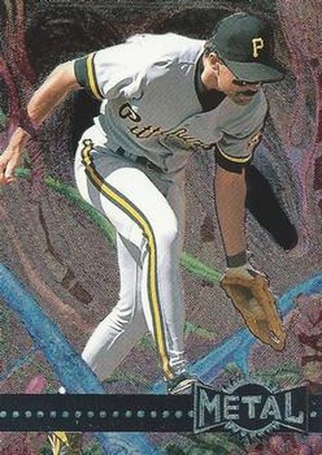 #216 Jeff King - Pittsburgh Pirates - 1996 Metal Universe Baseball