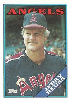#216 Jerry Reuss - California Angels - 1988 Topps Baseball