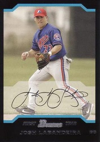 #216 Josh Labandeira - Montreal Expos - 2004 Bowman Baseball