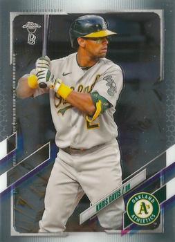 #216 Khris Davis - Oakland Athletics - 2021 Topps Chrome Ben Baller Edition Baseball