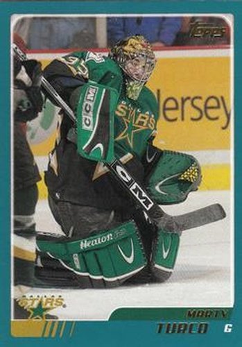 #216 Marty Turco - Dallas Stars - 2003-04 Topps Hockey